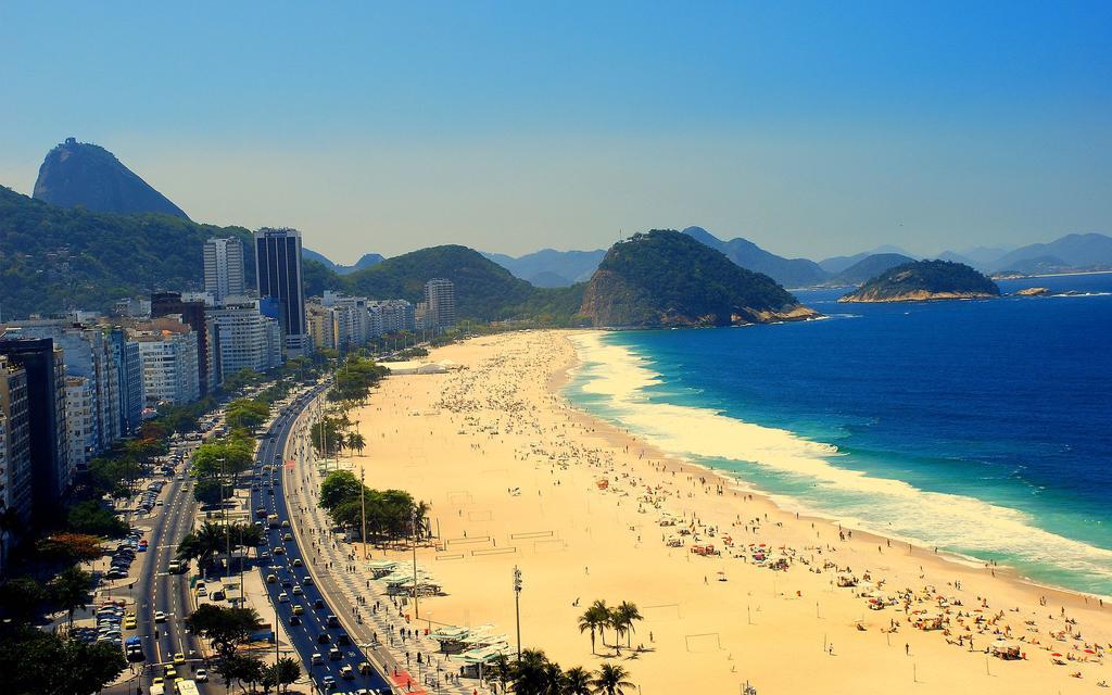 Completo Na De Copacabana, 3 , Em Andar Alto Com Vista Mar, Ar ,wifi, Tv Canais A Cabo, Pauloangerami Mvc18 Apartamento Río de Janeiro