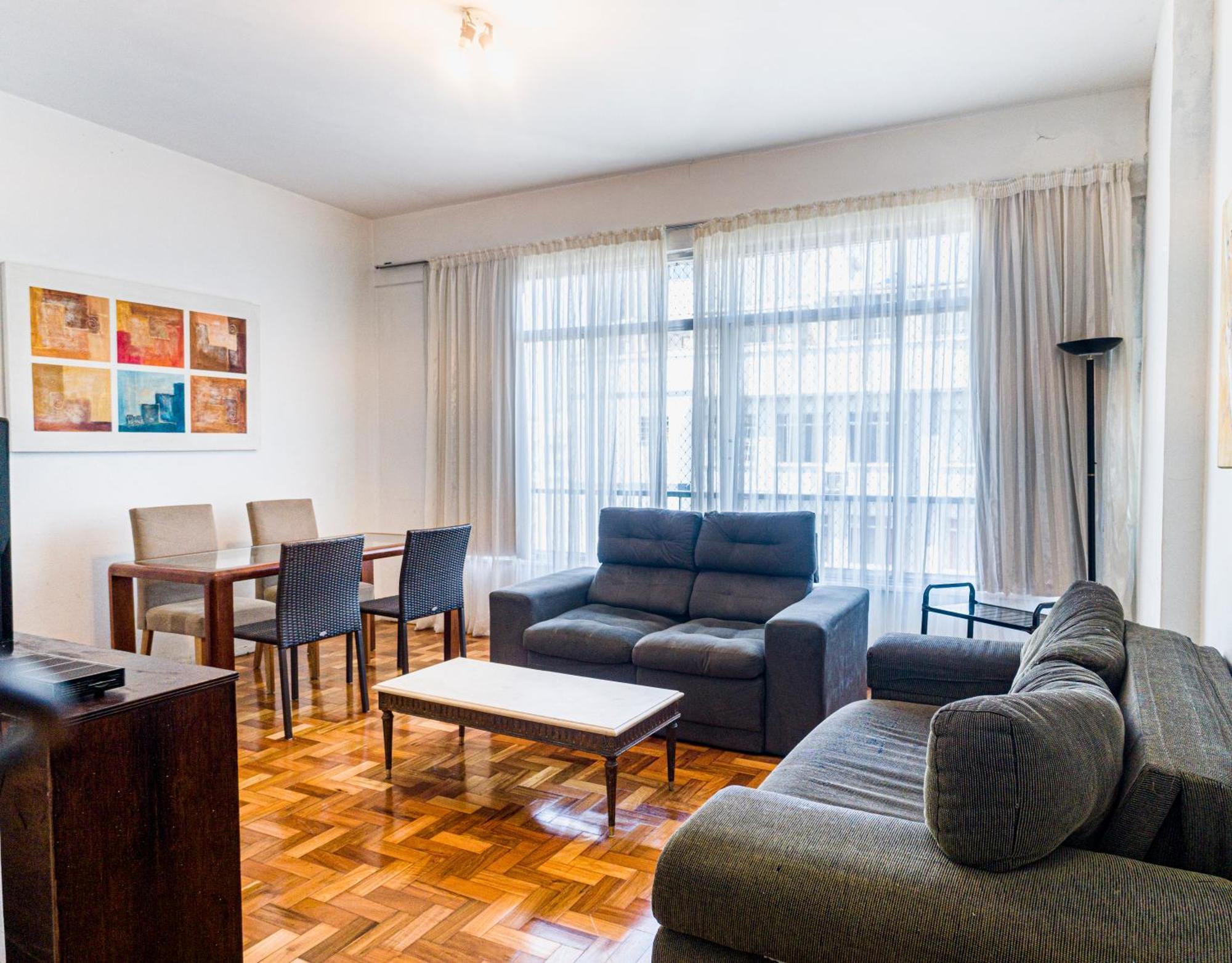 Apartamento Completo Na De Copacabana, 3 , Em Andar Alto Com Vista Mar, Ar ,wifi, Tv Canais A Cabo, Pauloangerami Mvc18 *