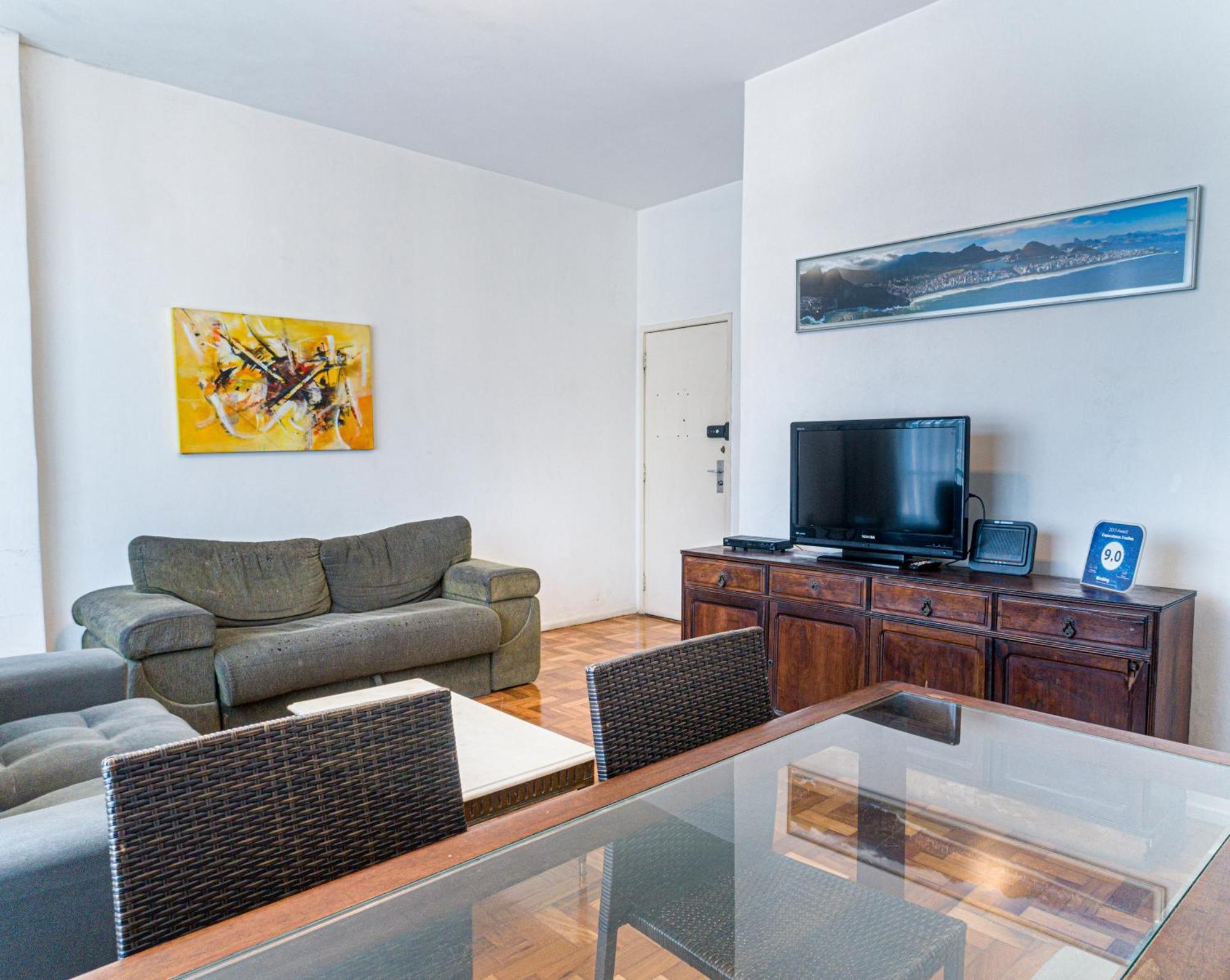 Completo Na De Copacabana, 3 , Em Andar Alto Com Vista Mar, Ar ,wifi, Tv Canais A Cabo, Pauloangerami Mvc18 Apartamento Río de Janeiro