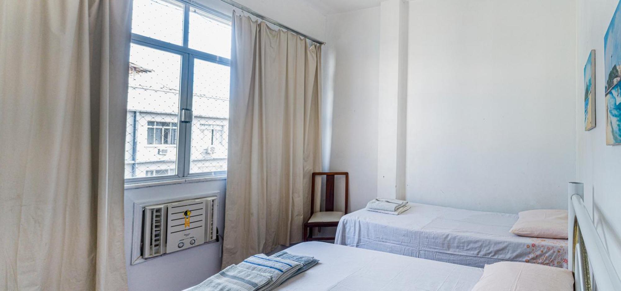 Apartamento Completo Na De Copacabana, 3 , Em Andar Alto Com Vista Mar, Ar ,wifi, Tv Canais A Cabo, Pauloangerami Mvc18 Río de Janeiro